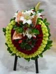 Mixed Floral Wreath - CODE 9136